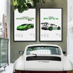 Poster Supercar Moderne